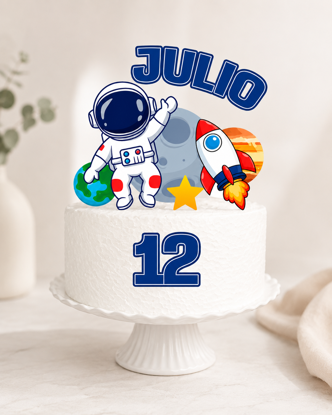 Topo de Bolo | Astronauta