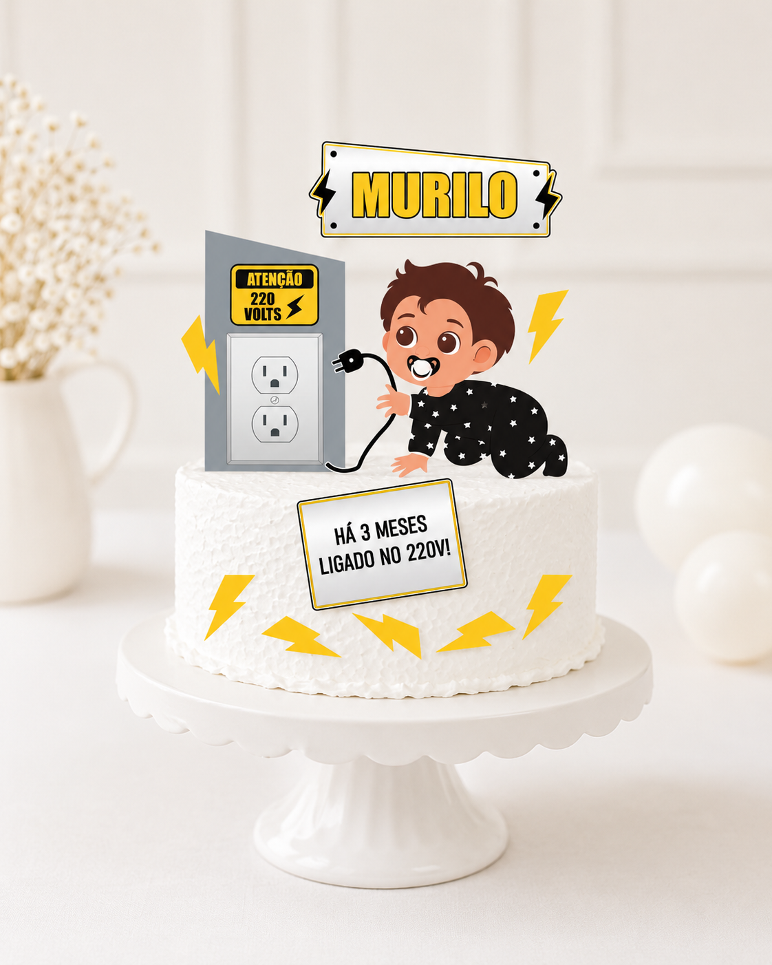 Topo de Bolo | Há meses ligada (o) no 220V